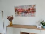 Canvas werk aan de muur - 135x70cm, Antiek en Kunst, Kunst | Schilderijen | Abstract, Ophalen of Verzenden