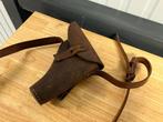 Seinpistool lederen holster, Ophalen of Verzenden, Gebruikt, Overige typen