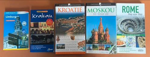 5 reisgidsen, Boeken, Reisgidsen, Gelezen, Europa, Ophalen of Verzenden