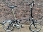Brompton H3R vouwfiets Zgan!, Ophalen, Brompton, 16 tot 18 inch, Versnellingen