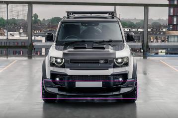 Voorspoiler voor Land Rover Defender L663 hoogglans zwart beschikbaar voor biedingen