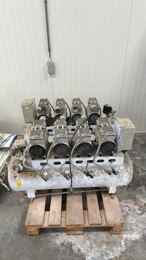 Compressor HBM 120 liter, Doe-het-zelf en Verbouw, Ladders en Trappen, Zo goed als nieuw, Ophalen of Verzenden