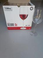 6x rode wijn Glazen van Libbey, Ophalen of Verzenden, Zo goed als nieuw, Overige typen