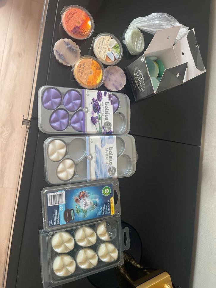 Waxgeur - Diverse Merken en Geuren, Huis en Inrichting, Woonaccessoires | Kandelaars en Kaarsen, Zo goed als nieuw, Kaars, Minder dan 25 cm