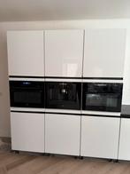 Mooi keukenblok zonder ovens te koop, Ophalen, Overige materialen, Wit, Overige typen