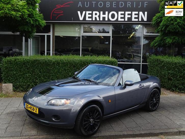 Mazda MX-5 1.8 Exclusive - XENON - ELEKTR RAMEN / SPIEGELS -, Auto's, Mazda, Bedrijf, Te koop, MX-5, ABS, Airbags, Airconditioning