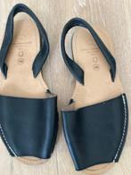 Zwarte leren sandalen van Avarca mt. 36, Meisje, Overige typen, Nieuw, Ophalen of Verzenden
