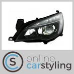 Koplampen Opel Astra J Zwart LED Dagrijverlichting, Auto-onderdelen, Verlichting, Nieuw, Opel, Ophalen of Verzenden