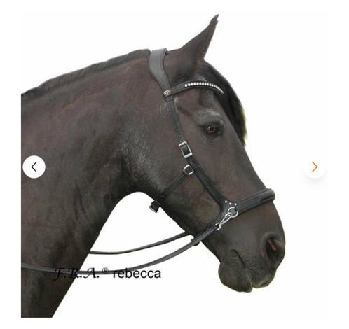 Bitloos Hoofdstel F.R.A. Rebecca zwart, Dieren en Toebehoren, Paarden en Pony's | Hoofdstellen en Tuigage, Nieuw, Dressuur, Ophalen of Verzenden