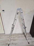 Excelsior vouwladder 4x3 voor €100,-, Doe-het-zelf en Verbouw, Ladders en Trappen, Ophalen, Zo goed als nieuw, Nvt, Nvt