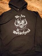 Motorhead Hoodie, metal, metallica, Iron maiden, Maat 52/54 (L), Zwart, Ophalen of Verzenden, Gedragen