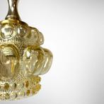 Vintage glazen hanglampje, Huis en Inrichting, Lampen | Hanglampen, -, -, Ophalen of Verzenden, Glas