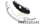 Mazda 3 (3/19-) Sierlijst grille Links (bij koplampsproeiers, Nieuw, Mazda, Bumper, Verzenden