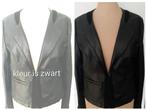 Lola & Liza jasje / bolero leather look 40 / 42, Kleding | Heren, Kostuums en Colberts, Verzenden, Zwart, Zo goed als nieuw, Lola & Lisa
