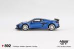 Mini GT 1:64 Chevrolet Corvette C8 Z06 Elkhart Lake, blue, Mini GT / True Scale, -, Nieuw, Ophalen of Verzenden