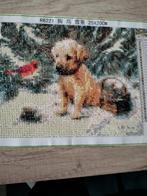 Diamond Painting Puppy in winter, Ophalen of Verzenden, Nieuw