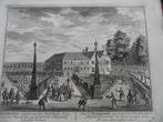 49 Nieuwersluis Buitenverblijf Ouderhoek Kopergravure 1719, Antiek en Kunst, Ophalen of Verzenden