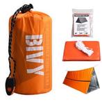 Nood tent / survival tent set 2 persoons - Oranje 240x150cm, Ophalen of Verzenden, Nieuw, Tot en met 2