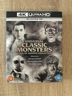 Universal Classic Monsters 4K blu ray Collection, Boxset, Ophalen of Verzenden, Zo goed als nieuw, Horror