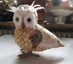 Uil met wenkbrauwveertjes, Verzamelen, Beelden en Beeldjes, Ophalen of Verzenden, Nieuw, Dier