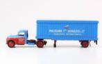 Citroen U23 Internat. containertransport schaal 1:43 Altaya, Verzenden, Nieuw, Bus of Vrachtwagen, Overige merken