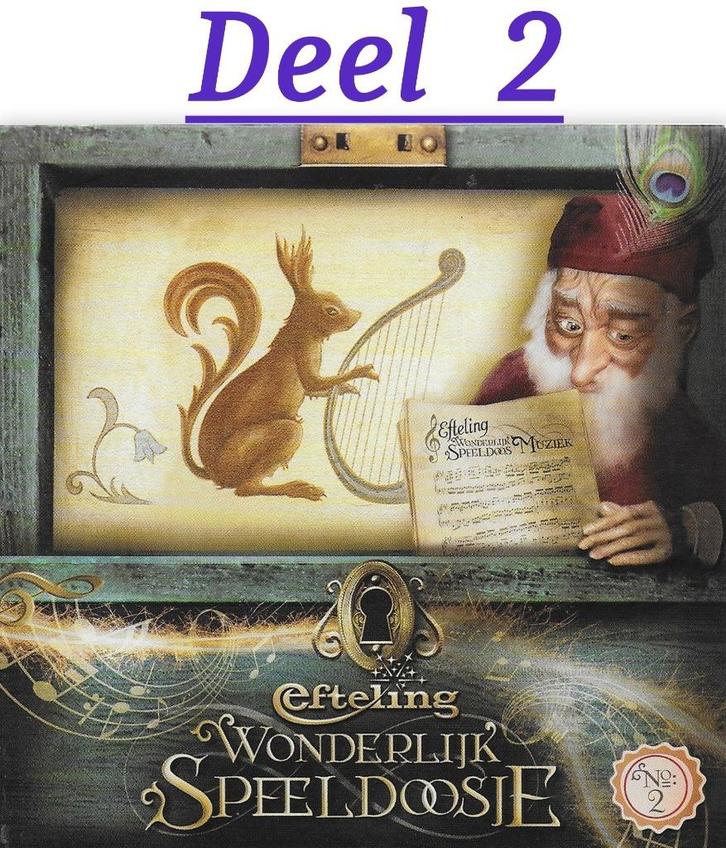 cd single Het Efteling Wonderlijk Speeldoosje No. 2, Verzamelen, Efteling, Zo goed als nieuw, Overige typen, Ophalen of Verzenden