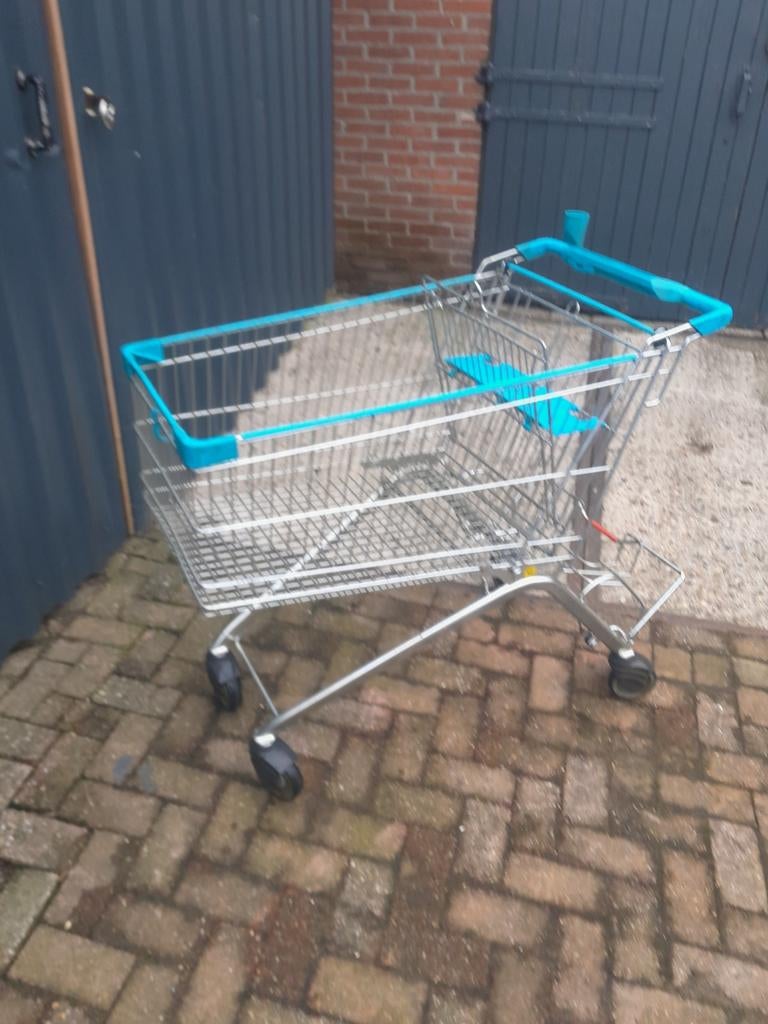 Winkelwagen, 100 liter of meer, Ophalen, Gebruikt, Transportkar