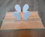 Leuke plank met konijnenoren voor de babykamer, Ophalen of Verzenden, Zo goed als nieuw, Wanddecoratie