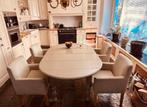 Mooie eethoek compleet met vier stoelen., Huis en Inrichting, Complete eetkamers, Ophalen, Gebruikt, 4 tot 6 stoelen
