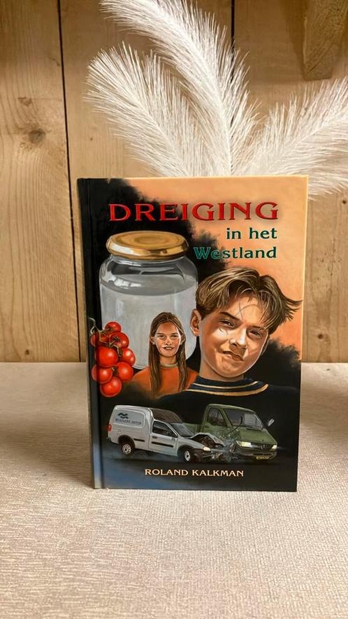 Roland Kalkman - Dreiging in het Westland, Boeken, Kinderboeken | Jeugd | 10 tot 12 jaar, Zo goed als nieuw, Ophalen of Verzenden