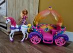 Barbie Koets met Paard, Kinderen en Baby's, Speelgoed | Poppen, Ophalen, Zo goed als nieuw, Barbie