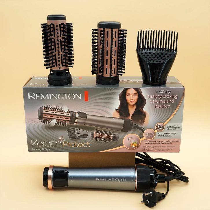 Remington Keratin Protect Roterende hete lucht borstel, Sieraden, Tassen en Uiterlijk, Uiterlijk | Haarverzorging, Zo goed als nieuw