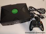 Xbox met S Controller & Bedrading, Ophalen of Verzenden, Gebruikt, Met 1 controller