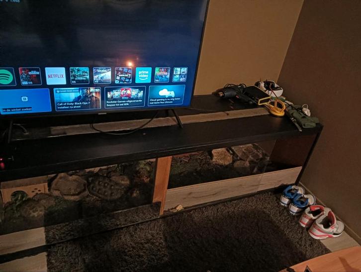 Groot betonplex terrarium 2,50 meter, Dieren en Toebehoren, Reptielen en Amfibieën