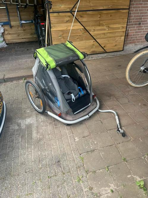 Croozer Fietskar incl Maxi Cosi, Fietsen en Brommers, Fietsaccessoires | Aanhangers en Karren, Gebruikt, Kinderkar, Ophalen