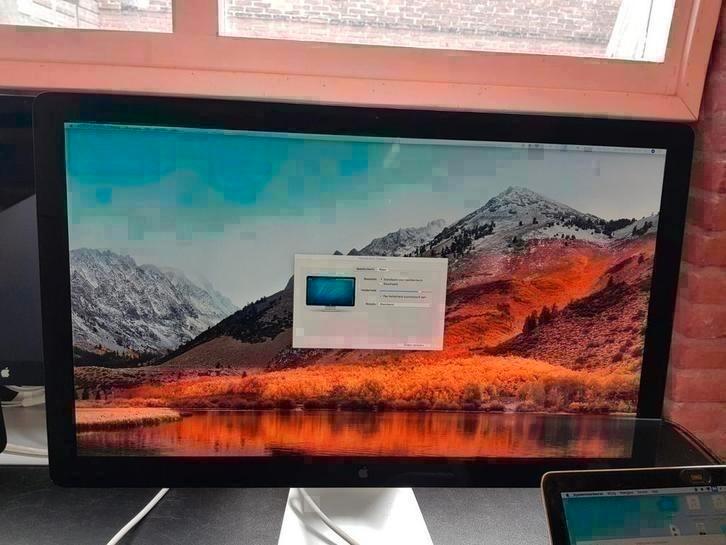 APPLE THUNDERBOLT 27 INCH DISPLAY BEELDSCHERM MONITOR, Computers en Software, Monitoren, Gebruikt, Ophalen