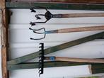 hark, krabber, cultivator, Tuin en Terras, Hand-tuingereedschap, Ophalen, Gebruikt, Hark