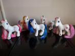 Little pony's set van 5 paardjes, Gebruikt, Ophalen of Verzenden