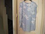 Lichtblauw shirt met wit bloesem. Maat L. Merk Bodyflirt., Blauw, Maat 42/44 (L), Ophalen of Verzenden, Korte mouw