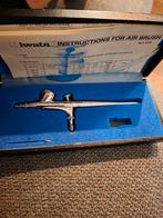 Iwata HP-B Airbrush - Perfect voor precisiewerk!, Hobby en Vrije tijd, Schilderen, Ophalen of Verzenden, Gebruikt, Airbrush en Toebehoren