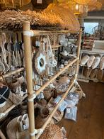 Bamboe Display Rek 150 hg 170 br, Huis en Inrichting, Woonaccessoires | Kapstokken, Gebruikt, Overige typen, Ribbonstore@gmail.com