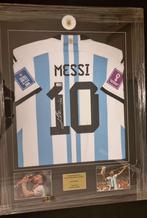 Lionel Messi gesigneerd WK 2022 Argentinie BECKETT COA, Ophalen of Verzenden, Zo goed als nieuw, Buitenlandse clubs, Shirt