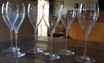 Veuve Clicquot Ponsardin glas 6x - kristal - jaren 60 - ZGAN, Antiek en Kunst, Ophalen of Verzenden