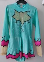 Kunstschaatsjurk Christian Moreau mt ca. 170, Materiaal, Ophalen of Verzenden, Zo goed als nieuw, Groen