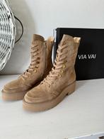 NIEUW > Beige Suede Via Vai Laarzen  / maat 41, Via Vai, Verzenden, Beige, Lage of Enkellaarzen