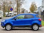 Ford EcoSport 1.0 EcoBoost Titanium|halfleder|trekhaak|psens, 125 pk, Gebruikt, Ecosport, Blauw