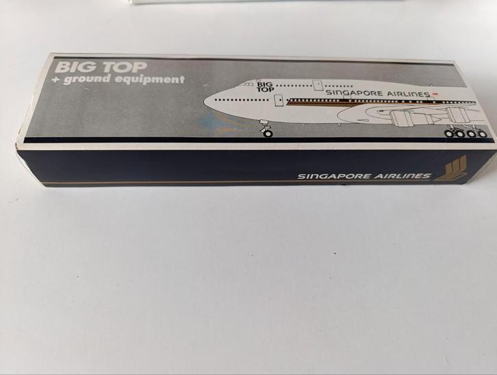 Singapore Airlines Boeing 747 Big Top Model, Hobby en Vrije tijd, Modelbouw | Vliegtuigen en Helikopters, Gebruikt, Overige merken