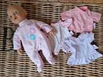 Baby born popje met extra kleertjes, Ophalen of Verzenden, Zo goed als nieuw, Babypop