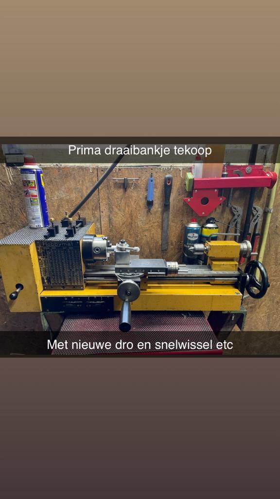 Nette hobbymat md65/ emco compact 5 tekoop, Doe-het-zelf en Verbouw, Gereedschap | Handgereedschap, Gebruikt, Ophalen