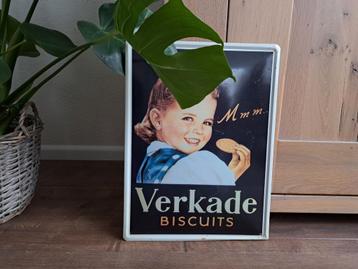 Reclamebord Verkade, Douwe Egberts, Pickwick prijs p/st beschikbaar voor biedingen